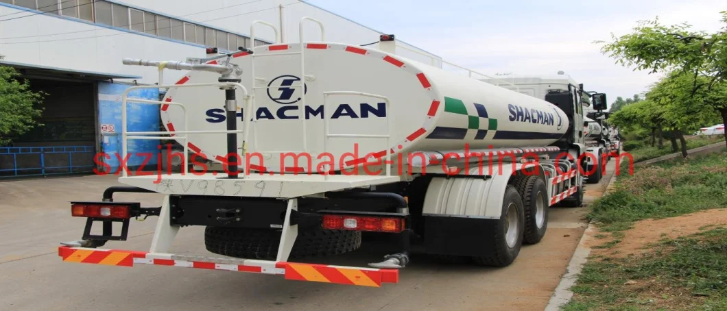 5m3 10m3 4X2 Light Tank Water Truck Shacman Road Sprinkler Sanitation Vehicle