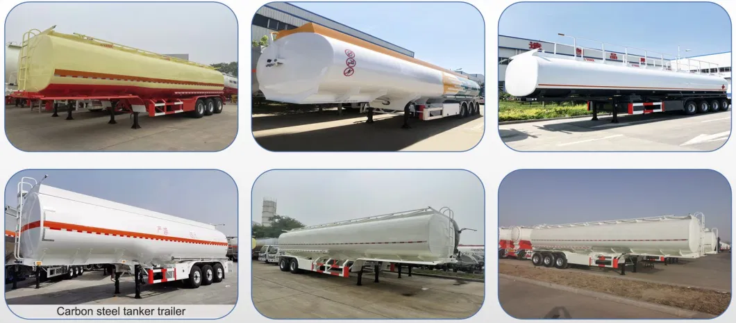 4-Axle Draw-Bar Tank Trailer Fuel Dolly 20000 Liters Drawbar Tanker Trailers