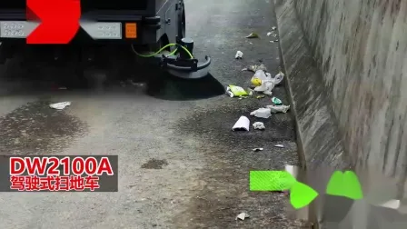 Tipo de accionamiento Barredora de calles eléctrica industrial/Barredora de carreteras/Vehículo de limpieza de carreteras para barrido de carreteras de fábrica/Saneamiento municipal/Carretera comunitaria/Carretera asfaltada