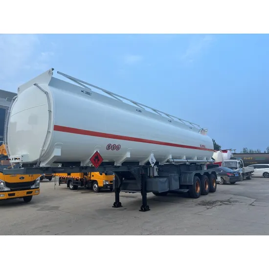 3 ejes/ 40000L/42000L/45000L acero al carbono/acero inoxidable/tanque de aleación de aluminio/camión cisterna semirremolque para aceite/combustible/diesel/gasolina/crudo/agua/transporte de leche
