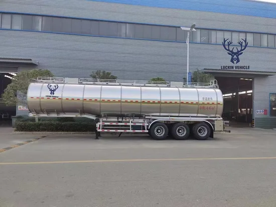 Remolque completo del petrolero del combustible de la gasolina de 20000 litros con la barra de tiro