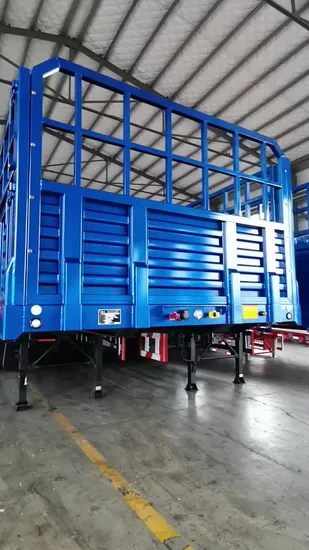 Valla resistente/estaca/pared lateral/semirremolque de plataforma plana/remolque de camión de carga/remolque utilitario/remolques semirremolque/semi