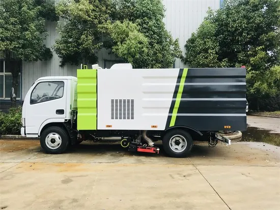 Dongfeng 8cbm 10cbm Camión barredora para limpiar las calles de la ciudad