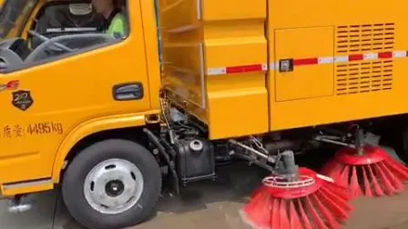 Vehículo de limpieza de calles de saneamiento hidráulico 5000L